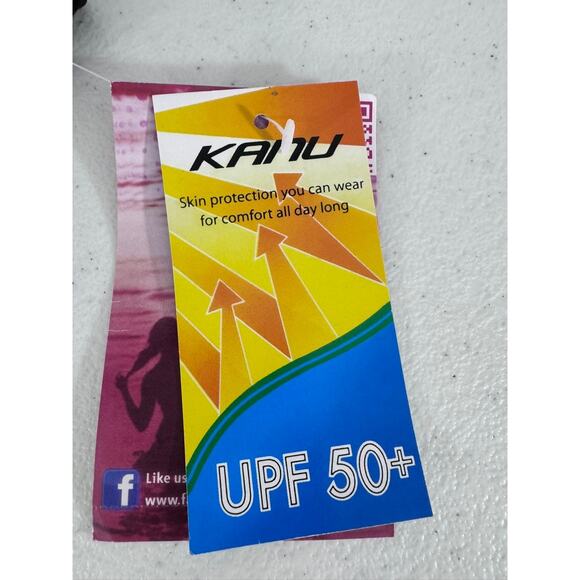 NWT!! "KANU" Surfing Top Womens UPF 50+ Beach Wear Water Boat Ski Tubing Swim - Picture 6 of 10